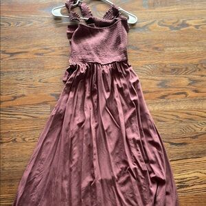 Elegant Mauve Kids Dress